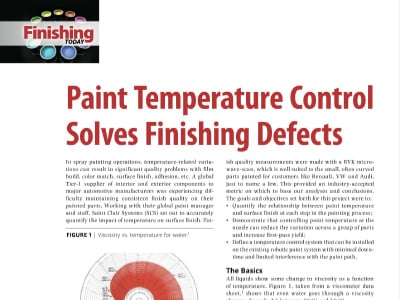 paint temperature control