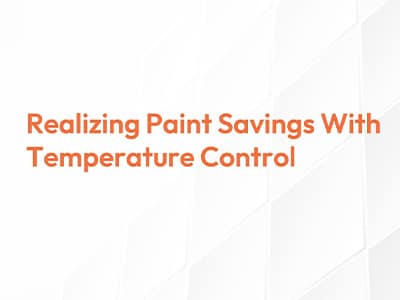 realizing paint savings